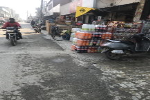 Encroachments galore in Nurmahal as civic body fail to act against violators.