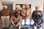  Two villagers arrested for smuggling liquor 