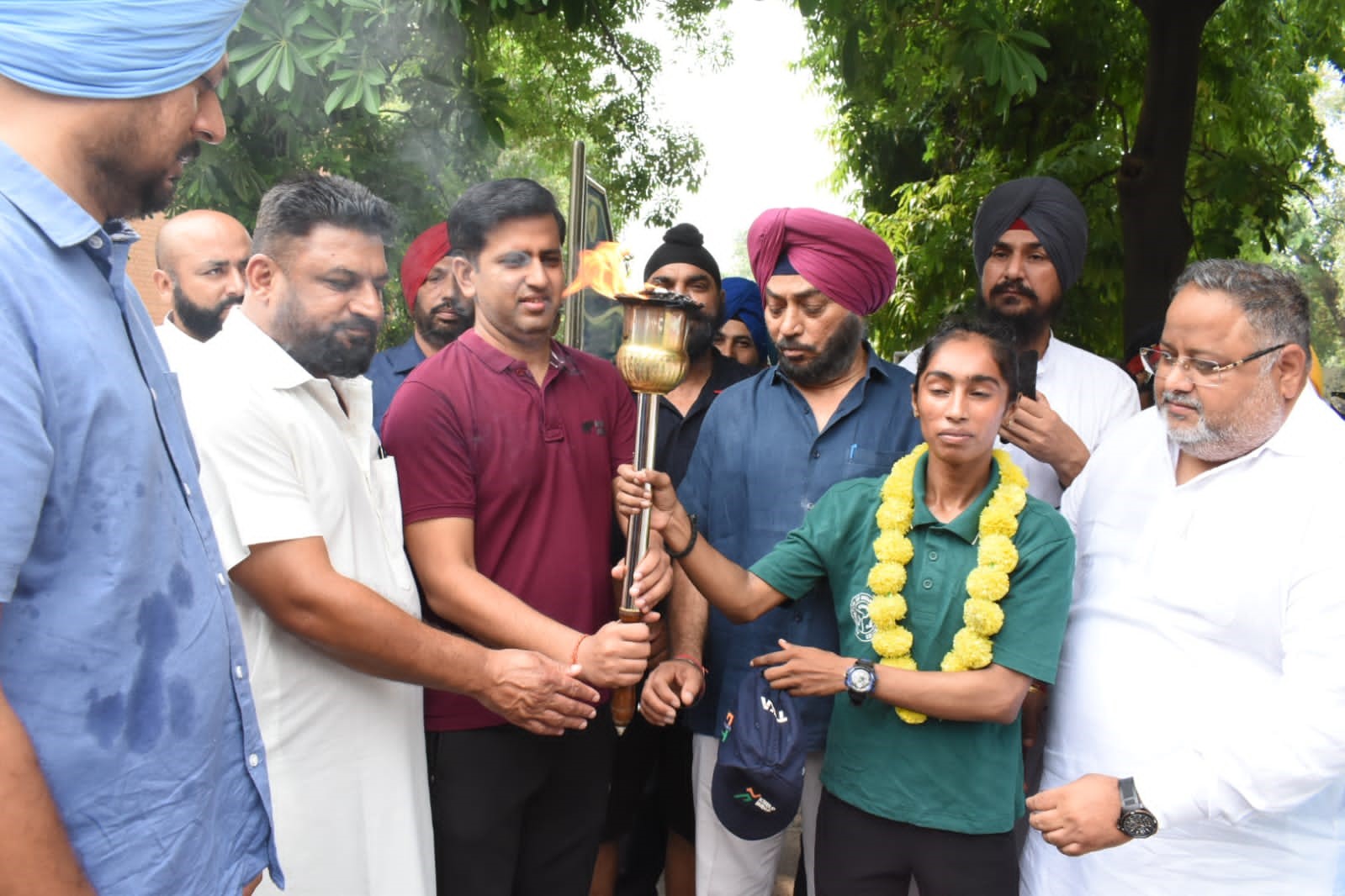   Relay Torch dedicated to 'Khedan Watan Punjab Diyan-2024' gets grand welcome in Jalandhar