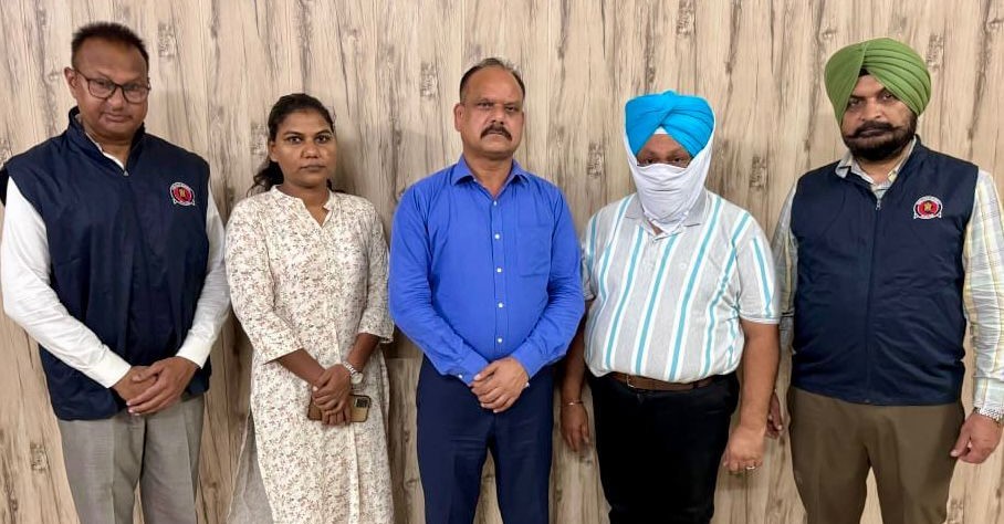 VB arrests Kapurthala excise inspector for taking bribe of Rs 10,000