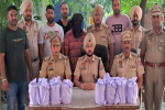 12 Kg heroin recovered from notorious drug smuggler Kali’s village.