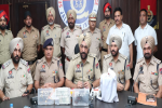 Kapurthala drug peddler among three arrested:6 kg heroin seized  