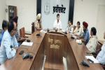 DC Faridkot Vineet Kumar holds a review meeting about the preparations of Independence day programmes