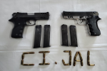 Two members of BKI module arrested with two pistols