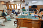 Review meeting,DC Faridkot instructs the revenue officials to dispose off pending cases in transparent and time bound manner